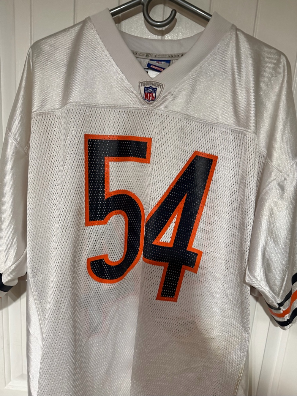 Men's Reebok Hall of Famer Brian Urlacher Chicago Bears Number 54 - Picture 4 of 8